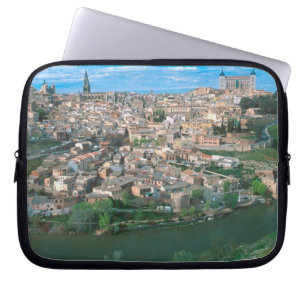 De oude stad Toledo, Spanje. Laptop Sleeve