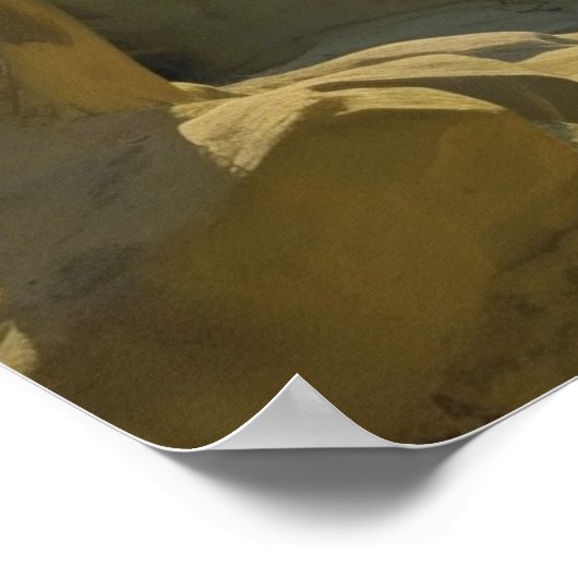 De oude steenbrug poster (Hoek)