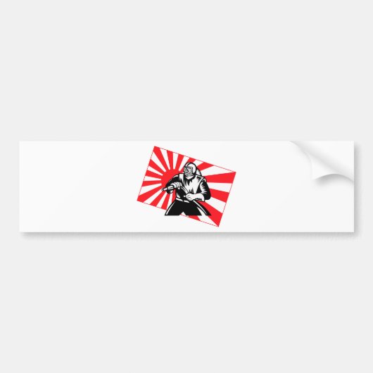 De oude Tokyo Sandblaster Bumpersticker (Voorkant)