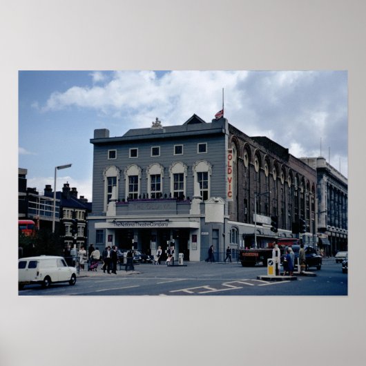 De oude Vic, de snede Poster (Voorkant)