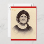 De oude vrouwenkaart briefkaart (Voorkant / Achterkant)