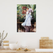 De oudere Strauss van James Tissot Poster (Keuken)