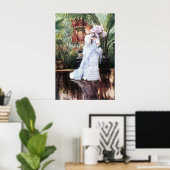 De oudere Strauss van James Tissot Poster (Thuiskantoor)