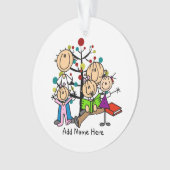 De Ouders van de Figuur, 3 Meisjes Ornament (voorkant)