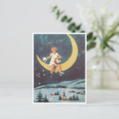 De ouderwetse Spatie van de Kaart van Kerstmis (Staand voorkant)