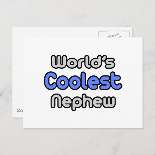 De oudste Nephew ter wereld Briefkaart (Voorkant / Achterkant)