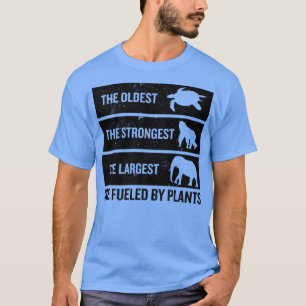 De oudste sterkste wordt gevoed door t-shirt