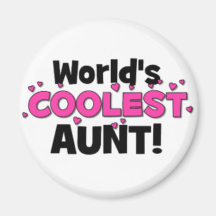 De oudste tante ter wereld. Geweldig cadeau voor Magneet