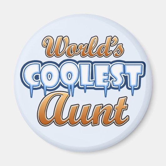 De oudste tante ter wereld magneet (Voorkant)