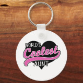 De oudste tante ter wereld sleutelhanger (Voorkant)