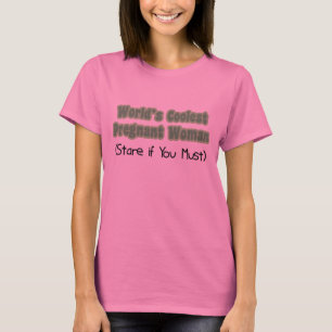 De oudste zwangere vrouw ter wereld t-shirt