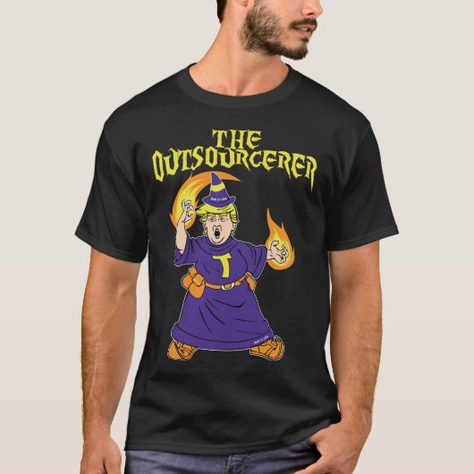 De outsourcer t-shirt (Voorkant)