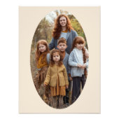 De Ovale Sjabloon van de Uitbreiding van de foto K Afdruk (Voorkant)