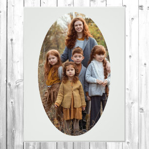 De Ovale Sjabloon van de Uitbreiding van de foto K Afdruk