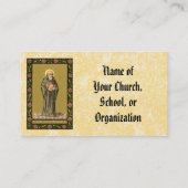 De overdraagbare overstroming (P 008) Visitekaartje (Achterkant)