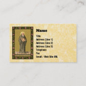 De overdraagbare overstroming (P 008) Visitekaartje (Voorkant)