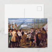 De Overgave van Breda Briefkaart (Voorkant / Achterkant)