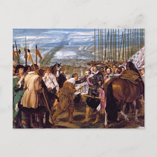 De Overgave van Breda Briefkaart (Voorkant)