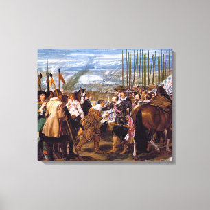 De Overgave van Breda, fijne kunst, Canvas Afdruk