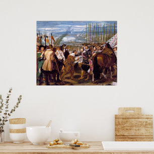 De Overgave van Breda, fijne kunst, Poster