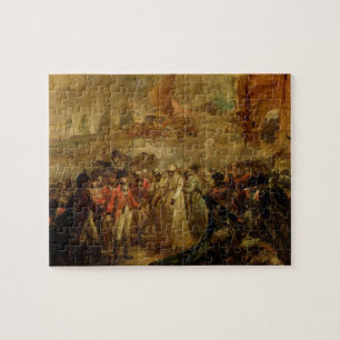 De overgave van de twee Sons van Tipu Sahib (1749- Legpuzzel