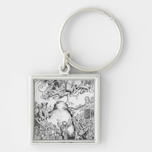 De overheid van Antichrist Sleutelhanger (Voorkant)