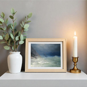 De overlevende, Ivan Konstantinovitsj Aivazovski,  Foto Afdruk