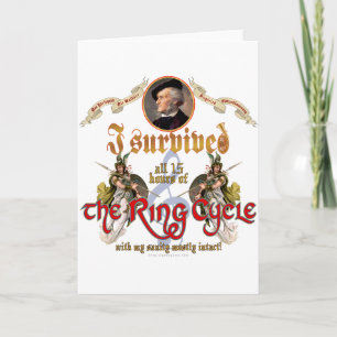 De Overlevende van de Cyclus van de ring Kaart