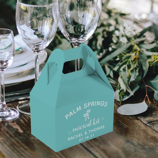 De overlevingskit van de bruiloft in Uw Weddenscha Bedankdoosjes