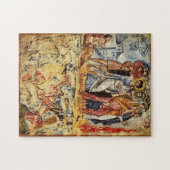 De oversteek van het Rode Zee Byzantijnse Icoon Legpuzzel (Horizontaal)