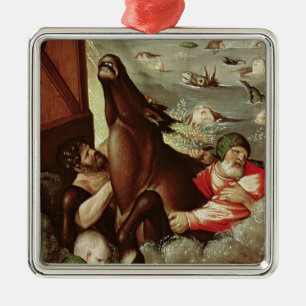 De overstroming, 1516 metalen ornament