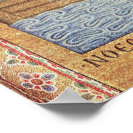 De overstroming, van het Atrium, detail van Noah Poster (Hoek)