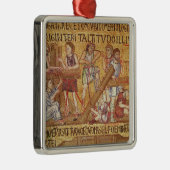 De overstroming, van het Atrium, geeft de details Metalen Ornament (Rechts)