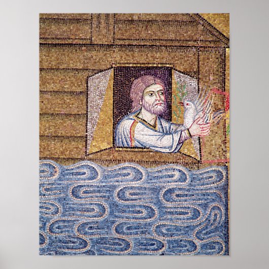 De overstroming van het Atrium Poster (Voorkant)