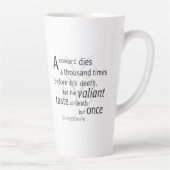 De overvaller sterft maar eens Shakespeare Latte Mok (Rechts)
