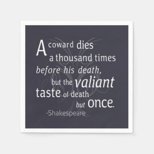 De overvaller sterft maar eens Shakespeare Servet