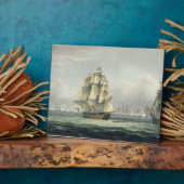 De overwinning van HMS op de Franse lijn, vergezel Fotoplaat (Zijkant)