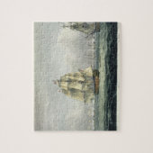 De overwinning van HMS op de Franse lijn, vergezel Legpuzzel (Verticaal)