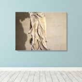 De overwinning van Samothrace Canvas Afdruk (Insitu (Houten vloer))