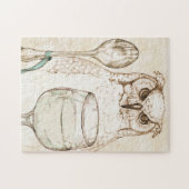 De Owl en de Runcible Spoon Puzzle Legpuzzel (Horizontaal)