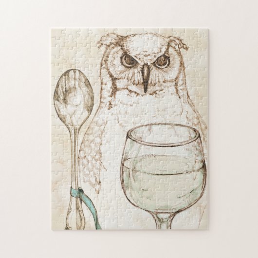 De Owl en de Runcible Spoon Puzzle Legpuzzel (Verticaal)