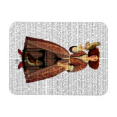 De Owl Lady Magneet (Horizontaal)