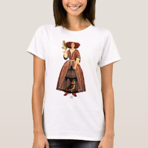 De Owl Lady T-shirt