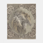 De paarden fleece deken (Voorkant)