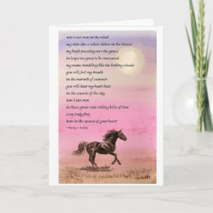 De paarden Kaart van de Sympathie