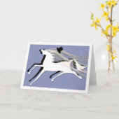 De Paarden van het huwelijk Kaart (Gele Bloem)