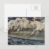 De Paarden van Neptunus door Kraan Walter Briefkaart (Voorkant / Achterkant)