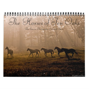 De paarden van Tien Oaks Kalender