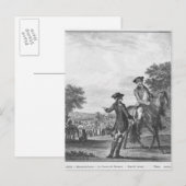 De paardenrace briefkaart (Voorkant / Achterkant)