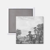 De paardenrace magneet (Voorkant / Achterkant)